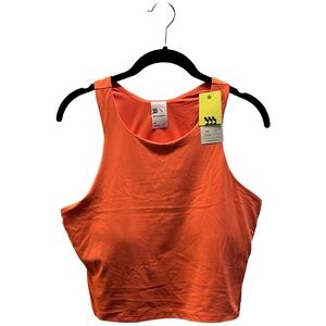 Women’s Orange Tank Top Crop